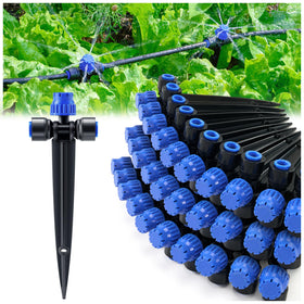 HIRALIY quick-connect drip emitter kit offers fast installation for 1/4-inch tubing