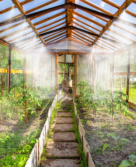 HIRALIY versatile kit for greenhouse, raised beds, and lawns
