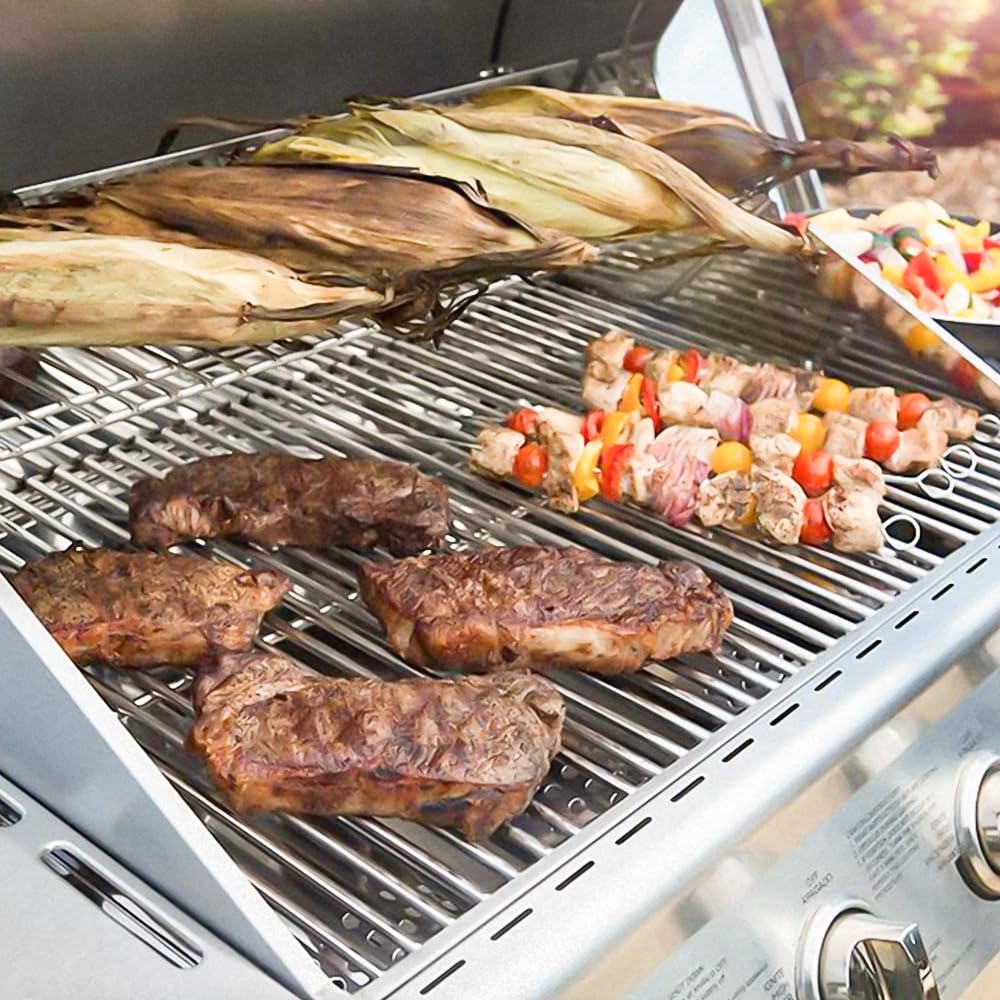 Hisencn 201 stainless steel grates resist rust for outdoor cooking