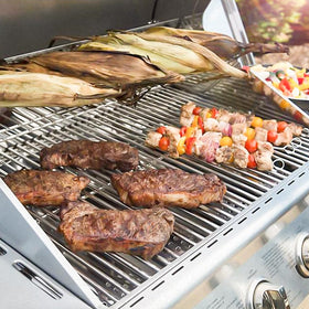 Hisencn 201 stainless steel grates resist rust for outdoor cooking