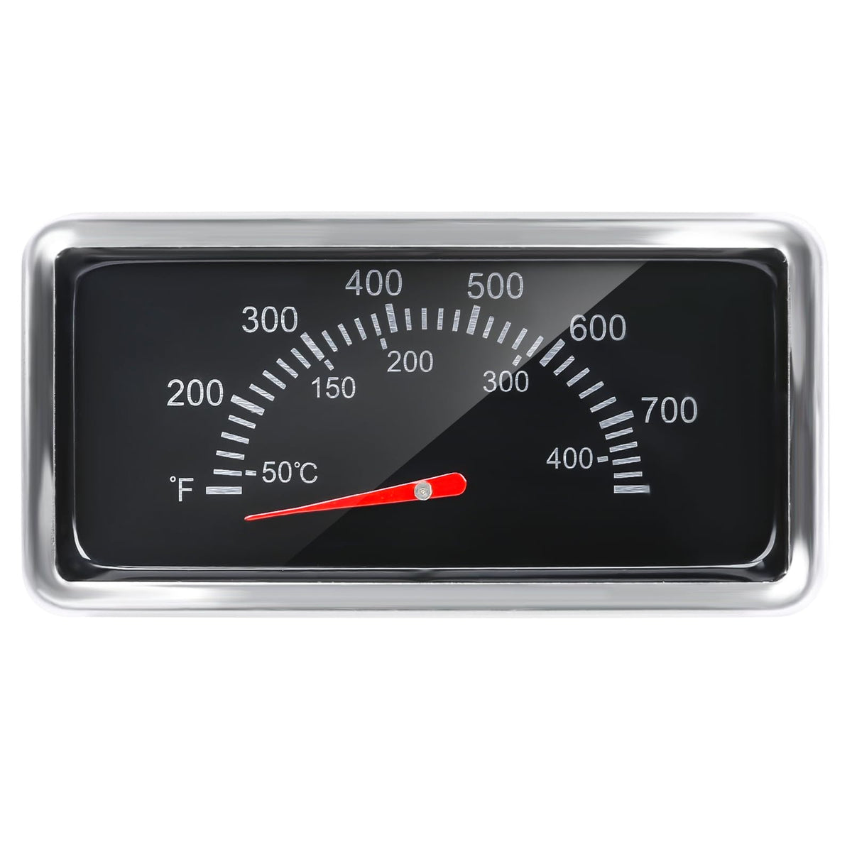 Hisencn 3.6'' gauge dial face on Nexgrill provides precise temperature at a glance.
