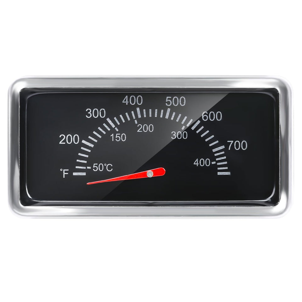 Hisencn 3.6'' gauge dial face on Nexgrill provides precise temperature at a glance.
