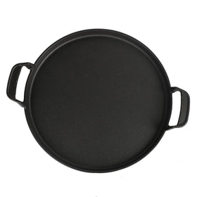 Package includes Hisencn 7421 griddle pan for Weber grills