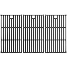 Hisencn cast iron grates for Monument 24367 deliver even heat for consistent searing.