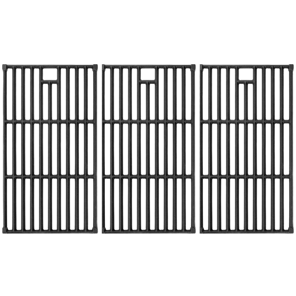 Hisencn cast iron grates for Monument 24367 deliver even heat for consistent searing.