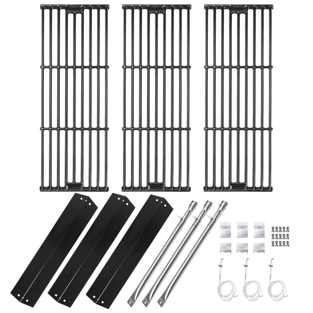 Hisencn Chargriller burners kit delivers durable, even heat for reliable grilling.