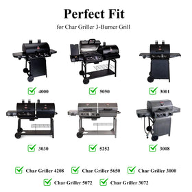 Hisencn Chargriller cooking grates promote even heat distribution and excellent heat retention.