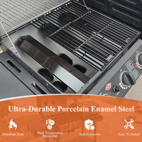 Hisencn Chargriller hardware screws ensure secure, lasting assembly.
