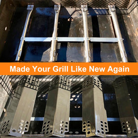 Hisencn crossover tube for Charbroil 463436914 supports efficient flame distribution and durability.