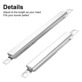 Hisencn 304 stainless steel grill tube highlights corrosion resistance.