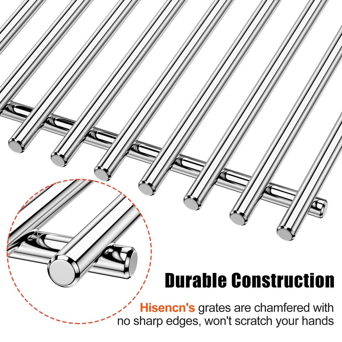 Hisencn even heat distribution prevents hot spots during searing