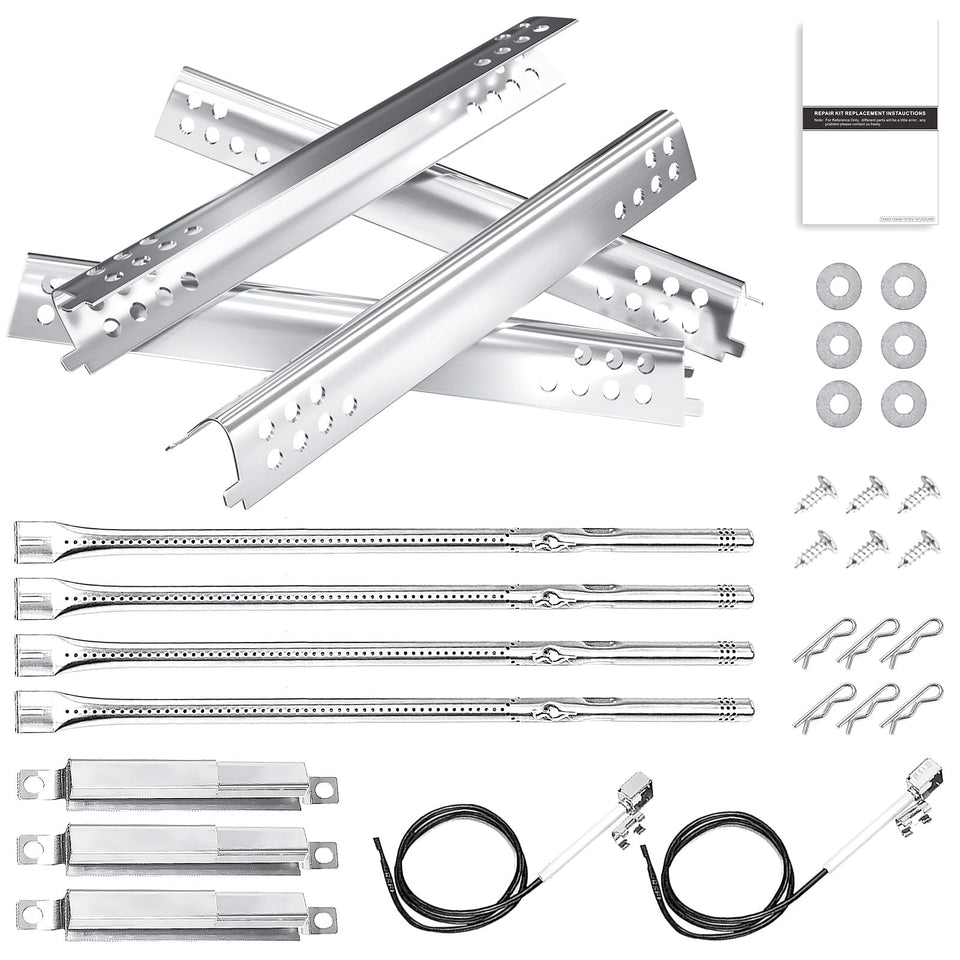 Hisencn burner tube for Charbroil Advantage 4-burner ensures even heat