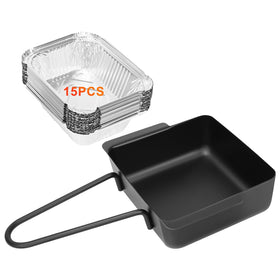 Hisencn grill drip pan for Nexgrill 720-0830H offers a precise fit for cleaner grilling