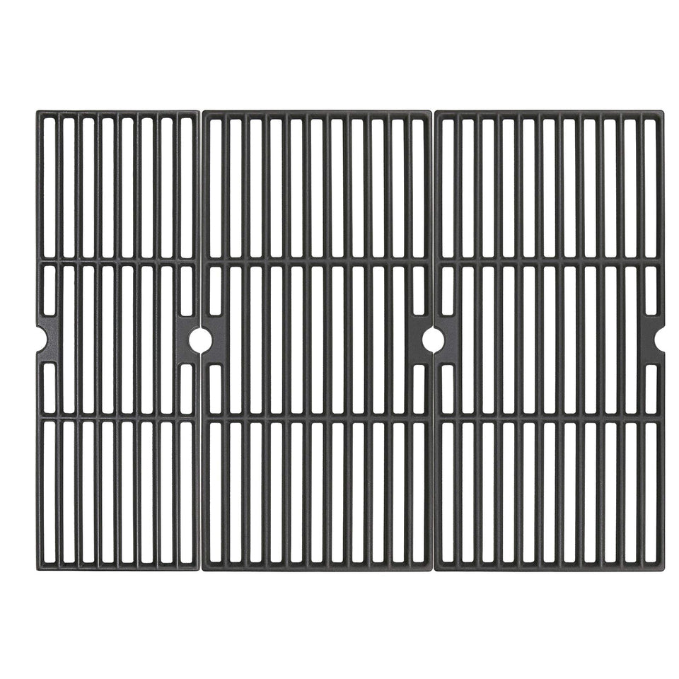 Hisencn cast iron grill grates 18x25 for even heat and strong sear