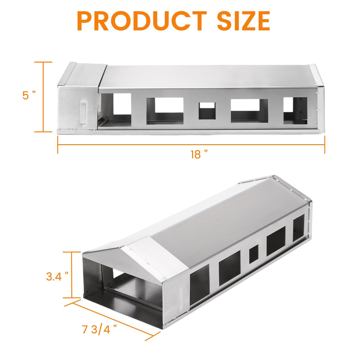 Hisencn Heat Manifold: even heat distribution across the cooking surface for consistent results.