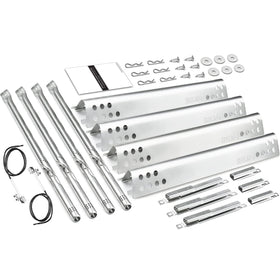 Hisencn heat plate 4-pack distributes heat evenly for consistent grilling
