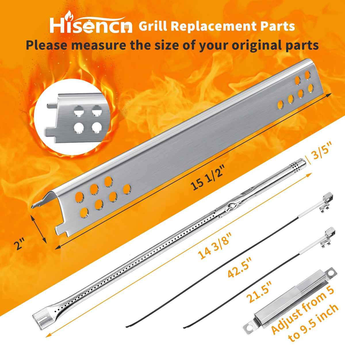 Hisencn heat plate tent shield maintains consistent heat coverage