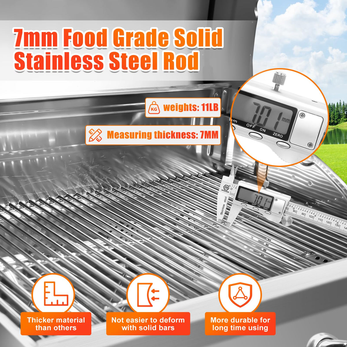 Hisencn hygienic stainless surface stays safe for food preparation