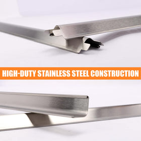 Hisencn instruction and screws simplify the installation process.