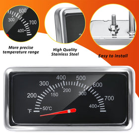 Guide image showing Nexgrill compatibility for Hisencn 3.6'' gauge.