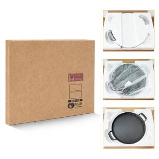 Weber-compatible Hisencn griddle system ready for assembly