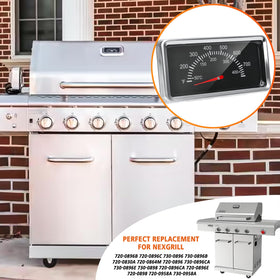 Wide-temperature range gauge demonstrating use from low to high heat sessions.