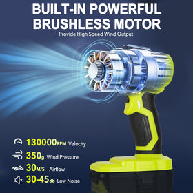 Histely five-attachment nozzle set enables patio precision and broad-area dust clearing