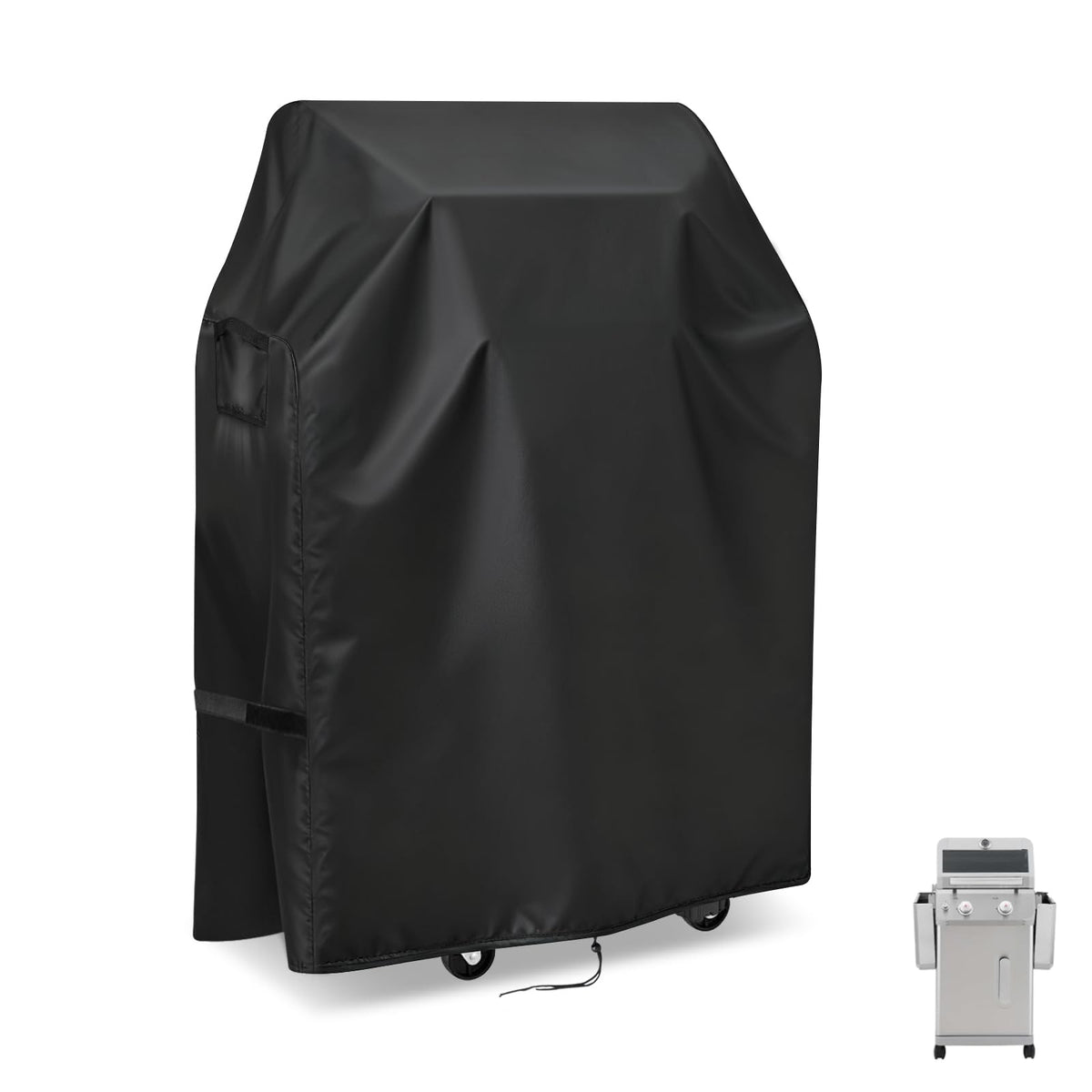 Hiticover Nexgrill Deluxe grill cover protects 24x23x42 inch grill from rain and dust