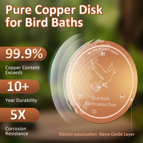 Hivenlly copper disc rust-resistant design with lasting performance