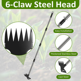 Hivenlly weed puller garden-hoe-side speeds large-area weed removal