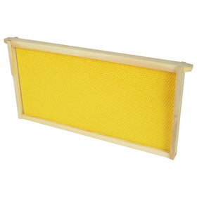 HiveSweet packaging shows a 10-pack of frames for multiple hives.