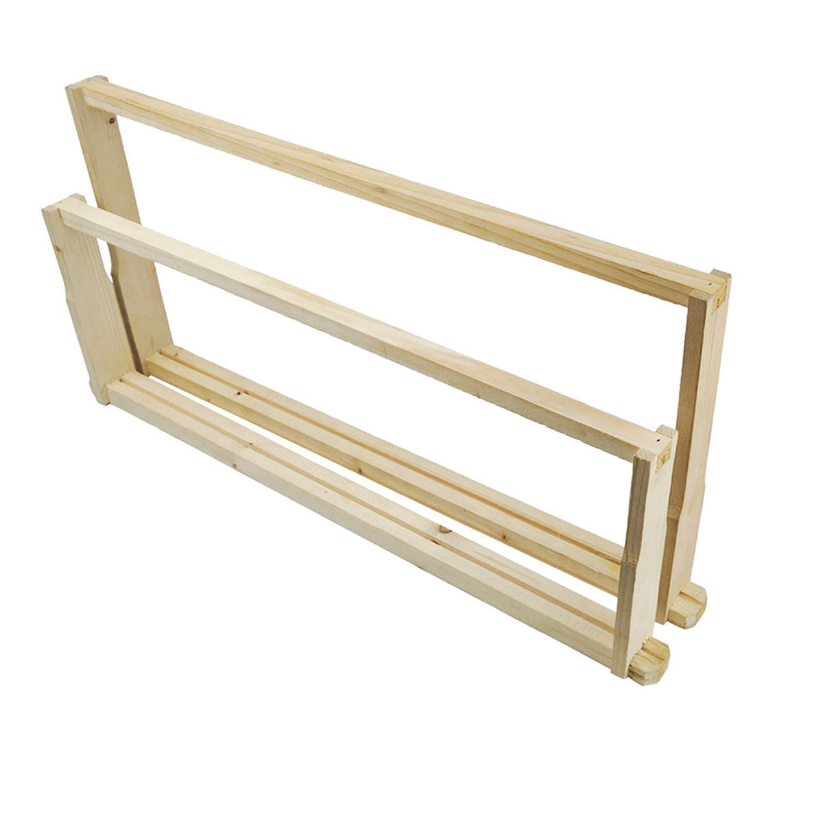 HiveSweet frames with included nails shown for easy setup