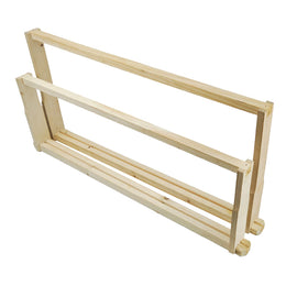 HiveSweet frames with included nails shown for easy setup