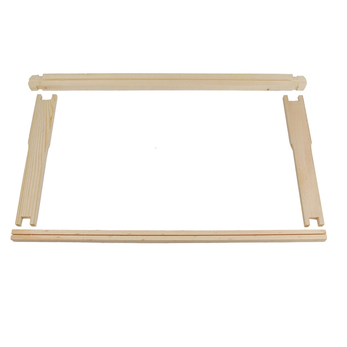 HiveSweet frames in yellow tint aiding hive inspection visibility