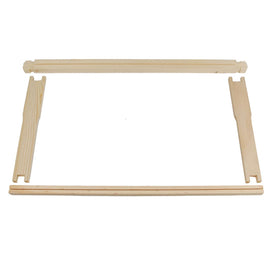HiveSweet frames in yellow tint aiding hive inspection visibility