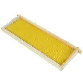 HiveSweet unassembled frames with nails included for quick assembly and reuse.