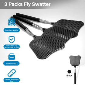 Hiway heavy-duty plastic construction resists cracking for repeated swats in kitchens and classrooms