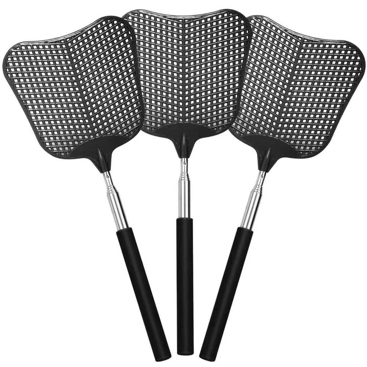 Hiway Telescopic Fly Swatter extended for hard-to-reach corners with swift pest control