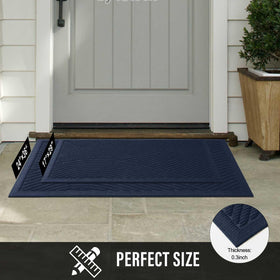 HIYARD all-weather mat for indoor and outdoor entryways, designed to dry quickly.