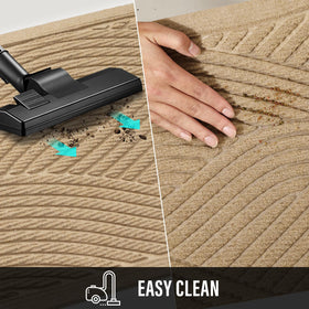 HIYARD cut-to-fit entryway mat adapts to doorway sizes.