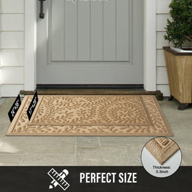 HIYARD Easy-clean mat supports quick hose rinse and simple maintenance.