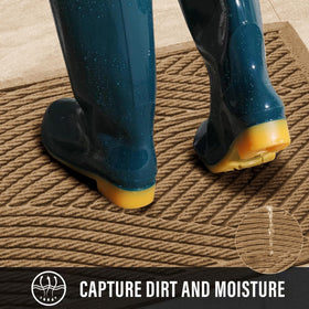 HIYARD easy-clean mat can be vacuumed or hose rinse for simple maintenance.