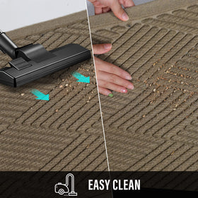 HIYARD easy-clean surface simplifies maintenance with hose rinse or vacuum