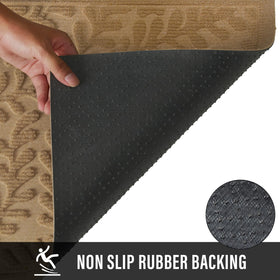 HIYARD Front Door Mat with fade-resistant surface stays vibrant in all seasons.