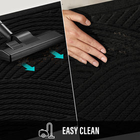 HIYARD mat is easy to clean with vacuum or hose rinse