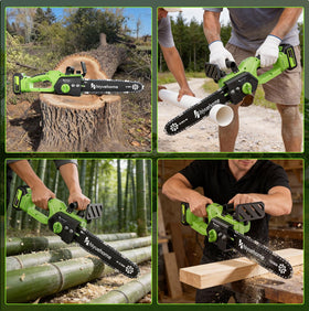Hiyuehome low-noise design enables quieter residential cutting.