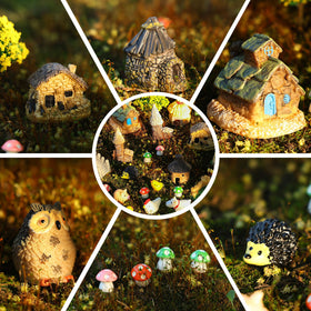 HIYZI fence accentuates borders and scenes in fairy gardens
