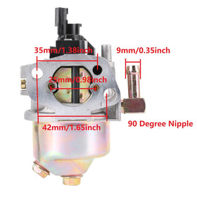 HJLIKE 951-12785 carburetor packaging image demonstrates ready-to-install kit