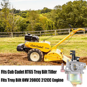 HJLIKE 951-12785 carburetor side view reveals streamlined design for easy installation