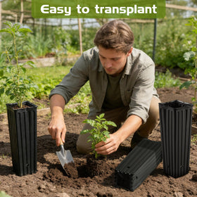 HKKZYT flexible, durable plastic material for repeated use and transport.